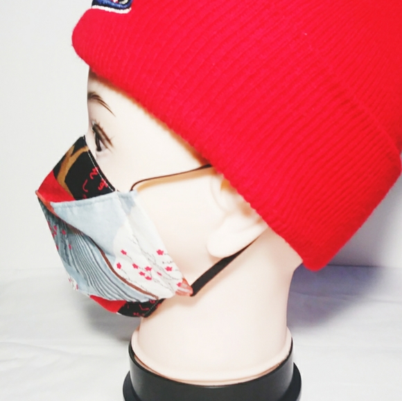 3D Cherry Blossoms Face Mask 1 - Picture 8 of 8